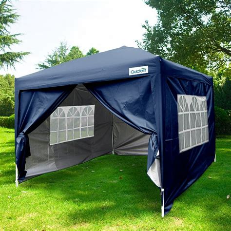 SANOPY 10' x 10' <b>Pop</b> <b>Up</b> <b>Canopy</b> <b>Tent</b> Easy Set-<b>up</b> Straight Leg <b>Canopy</b> Portable Heavy Duty Commercial <b>Canopy</b> Patio Gazebo Outdoor Camping Party Instant Shelter with 4 Removable Sidewalls, Carry Bag. . Pop up canopy tent walmart